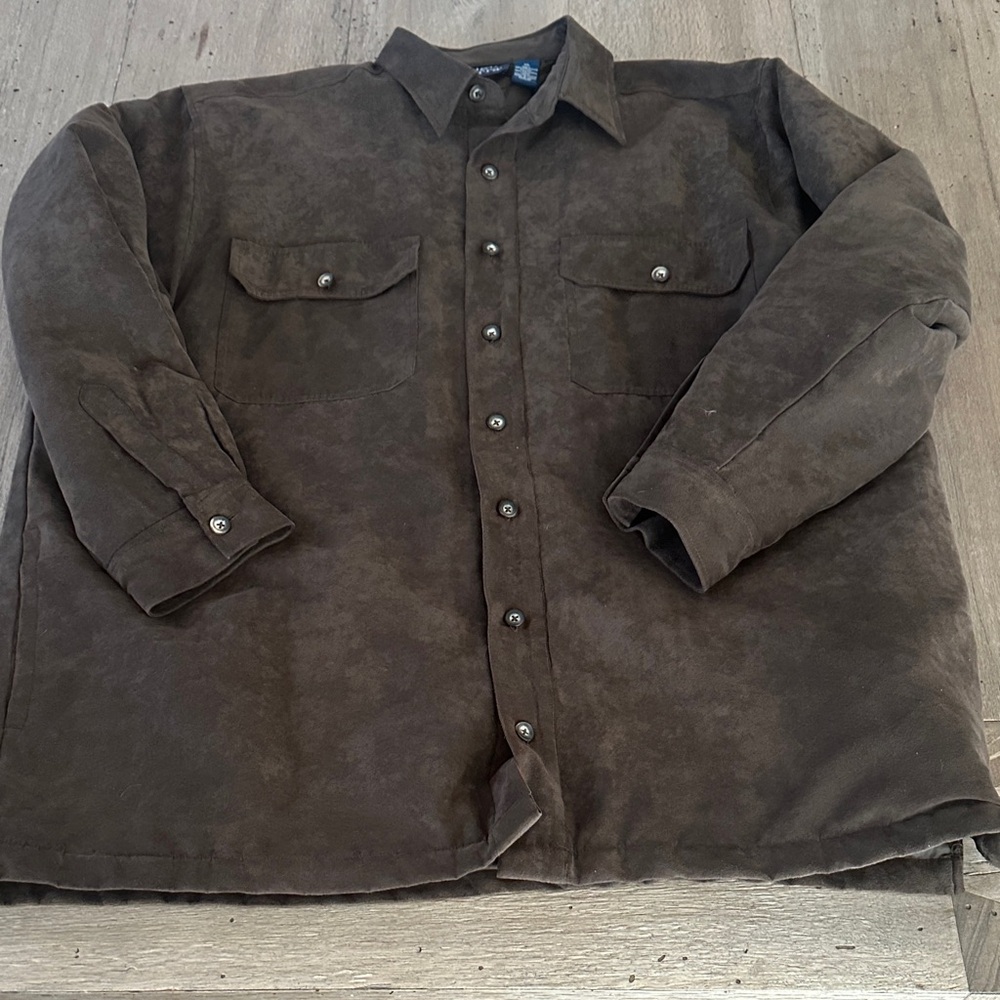 High Sierra Dark Brown Shirt Jacket